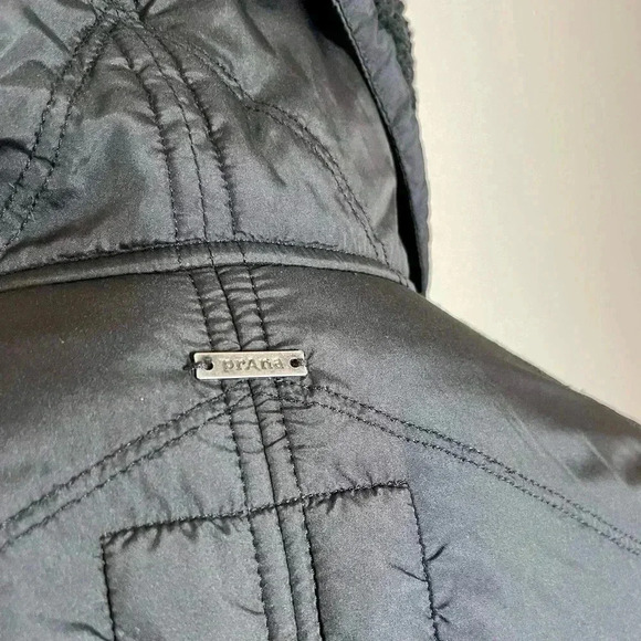 Prana Jacket | Black w/asymetrical Zip Front | Women’s Medium - Picture 4 of 4